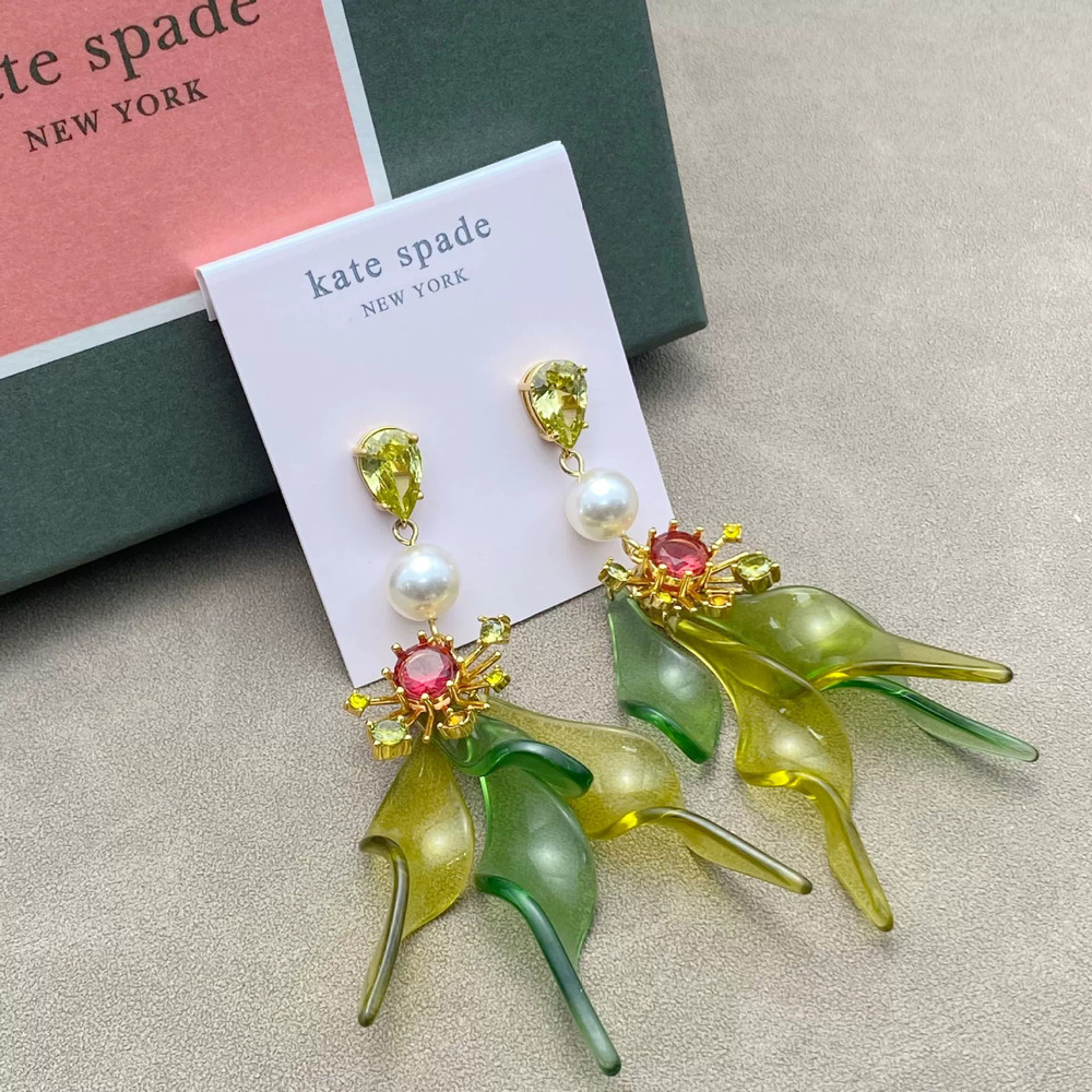 kate spade Green Forest Drop Earrings